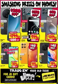 JB Hi-Fi catalogue week 44 Page 9: Motorola moto g15 128GB €199,00, TCL 605 128GB €189,00