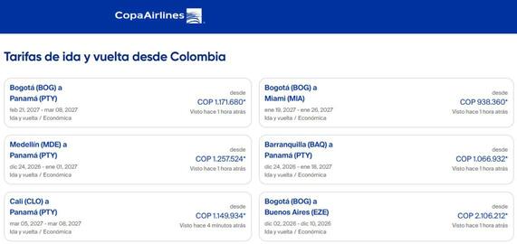 Catálogo Copa Airlines Página 4