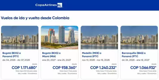 Catálogo Copa Airlines Página 2