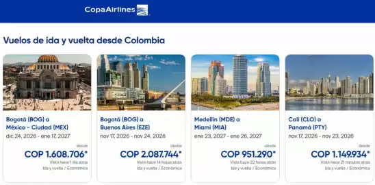 Catálogo Copa Airlines Página 3