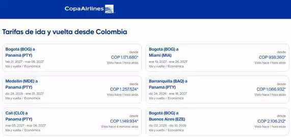 Catálogo Copa Airlines Página 4