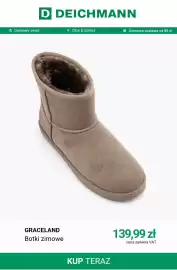 Deichmann gazetka tydzień 44 Strona 11: Botki zimowe Graceland €139,99