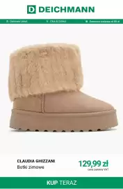 Deichmann gazetka tydzień 44 Strona 15: Botki zimowe Claudia Ghizzani €129,99