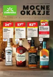 Stokrotka gazetka Strona 1: Whiskey Jack Daniel's €82,96, Whisky The Singleton Malt Master's €99,99