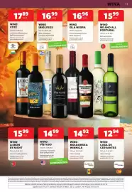 Stokrotka gazetka Strona 11: Wino białe półwytrawne Còte €17,89, Wino białe półsłodkie Imiglykos €16,99