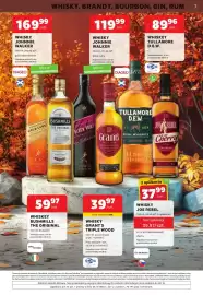 Stokrotka gazetka Strona 7: Whisky Joe Rebel cherry €37,99, Whiskey Bushmills The Original €59,97