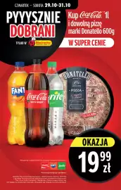 Biedronka gazetka Strona 11: Zestaw: Dowolna pizza Donatello 600 g i napój Coca-Cola, Fanta lub Sprite 1 l €19,99