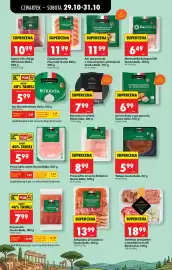 Biedronka gazetka Strona 52: Caciospianata Piccante Gusto Bello €11,99, Burrata z truflami Biedronka €7,99