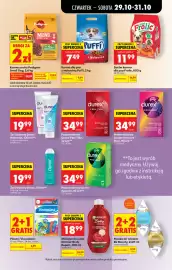 Biedronka gazetka Strona 87: Karma dla psa z wołowiną Puffi €7,49, Sucha karma dla psa Frolic €11,99