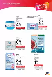 Dm Flugblatt Seite 3: Nivea Gesichtscreme Facial Ultra Light Nourishing €4,95, Ebelin Wattestäbchen €0,50
