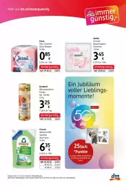 Dm Flugblatt Seite 9: Ebelin Einmal Waschlappen sensitive €3,45, Jessa Ultra-Binden Skin Comfort €0,85