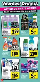 Vomar Voordeelmarkt folder Pagina 29: Wc-eend of mr muscle reinigers €1,89, Prodent zendium colgate of oral-b €1,65