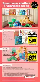 Vomar Voordeelmarkt folder Pagina 33: Voorleesboeken €5,99, Knuffels €8,99