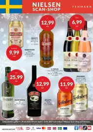Nielsen Discount reklamblad Sida 1: BAILEYS, EUR 12.99 €12,99, GLENFIDDICH, EUR 25.99 €25,99
