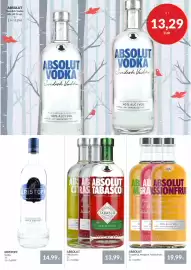 Nielsen Discount reklamblad Sida 30: ABSOLUT, EUR 19.99 €19,99, ERISTOFF, EUR 14.99 €14,99