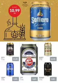 Nielsen Discount reklamblad Sida 4: SPENDRUPS, EUR 9.09 €9,09, SOFIERO, EUR 10.99 €10,99