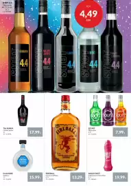 Nielsen Discount reklamblad Sida 40: FIREBALL, EUR 13.29 €13,29, TIA MARIA, EUR 17.99 €17,99