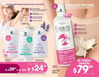 Catálogo Fuller Página 43: Fuller Beauty Femme €79,99, Daily Experts Bio White Result €24,99