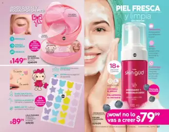Catálogo Fuller Página 50: Lola Parches €89,99, Skin gud espuma limpiadora facial €79,99