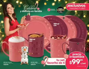 Catálogo Fuller Página 6: Fuller set de 4 tazas €99,99