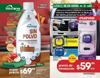 Catálogo Fuller Página 63: Soluciones fuller sin polvo €69,99, Soluciones fuller aromatizante para auto €59,99