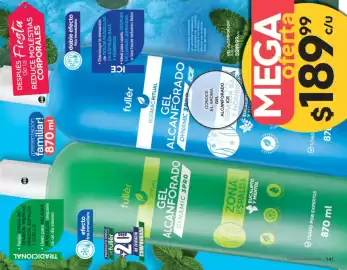 Catálogo Fuller Página 73: Fuller gel alcanforado €189,99