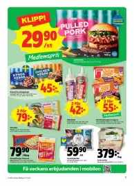 Stora Coop reklamblad vecka 45 Sida 3: Lammracks €379,00, Kycklingburgare/nuggets, Medlemspris