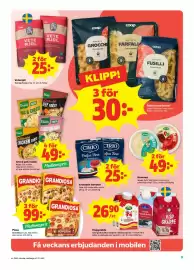 Stora Coop reklamblad vecka 45 Sida 9: Vispgrädde €26,90, Krossade tomater €25,00
