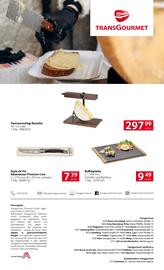 Transgourmet Flugblatt Seite 8: Style de Vie Käsemesser Premium Line €7,39, Buffetplatte €9,49