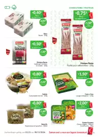 Intermarché folder Pagina 5: Caesarsalade met kip €1,60, Kippensoep met groenten €1,60