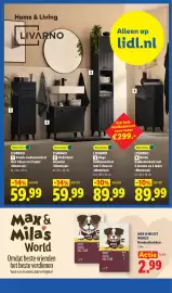Lidl folder week 45 Pagina 17: Max & Mila's World Hondenbrokken €2,99