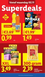 Lidl folder week 45 Pagina 8: Alesto Notenmelange €3,49, Milbona Goudse jong belegen geraspte kaas €2,39