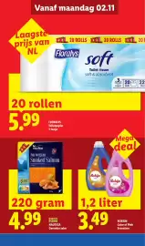 Lidl folder week 45 Pagina 9: Nautica Gerookte zalm €4,99, Robijn Color of Pink Sensation €3,49