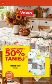 Polomarket gazetka tydzień 44 Strona 6: polo Vavio DRUGI PRODUKT 50% TANIEJ Tekstylia Vavio* wybrane rodzaje** 1 szt. lub 1