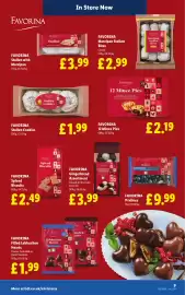 Lidl leaflet week 45 Page 11: Favorina 12 Mince Pies €2,19, Favorina gingerbread assortment €3,99