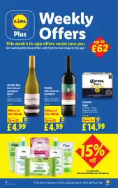 Lidl leaflet week 45 Page 6: Deluxe chile cabernet sauvignon €4,99, Mount Ara New Zealand Sauvignon Blanc €4,99