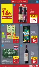 ALDI folder week 45 Pagina 17: Poggiovecchio Super-Tuscan €6,99, Schultenbräu Premium pilsener €2,49