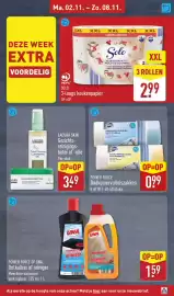 ALDI folder week 45 Pagina 21: Power Force Badkamervuilniszakken €0,99, Una Ontkalker of reiniger €1,59