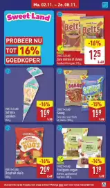 ALDI folder week 45 Pagina 31: Sweet Land Softmix spekken €1,09, Sweet Land Zure matten of staven €1,25