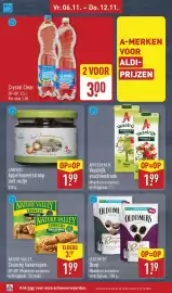 ALDI folder week 45 Pagina 44: Appelsientje Vezelrijk vruchtendrank €1,99, Nature Valley Crunchy haverrepen €1,99