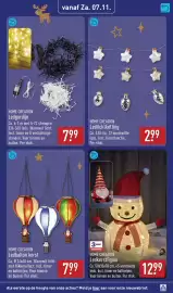 ALDI folder week 45 Pagina 49: Home Creation Ledgordijn €7,99, Home Creation Ledballon kerst €7,99