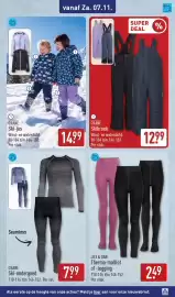 ALDI folder week 45 Pagina 53: Lily & Dan Thermo-maillot of -legging €2,49, CRANE Skibroek €12,99