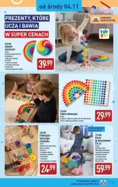ALDI gazetka | Zabawki dla każdego w super cenach Strona 15: TOYLINO Tablice edukacyjne €29,99