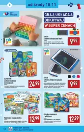 ALDI gazetka | Zabawki dla każdego w super cenach Strona 18: TOYLINO Cyfrowy znikopis do pisania €9,99