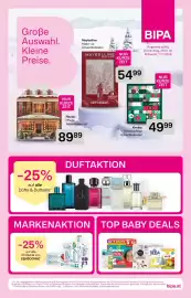 Bipa Flugblatt Seite 1: Große Auswahl. Kleine Preise. Maybelline Make-up Adventkalender MAYBELLINE NUR NEW YORK KURZE ZEIT