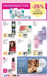 Bipa Flugblatt Seite 9: MARKENAKTION -25% SENSITIVE MULTICARE SENSODYNE NEU SENSODYNE PROSCHMELZ 3x SENSODYNE SENSODYNE