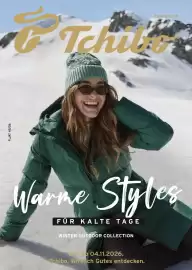 Tchibo Eduscho Flugblatt Seite 1: FL/AT 45/26 T tchibo.at Warme Styles FÜR KALTE TAGE WINTER OUTDOOR COLLECTION Neu ab