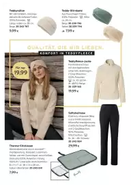 Tchibo Eduscho Flugblatt Seite 11: Teddymütze €9,99, Teddy-Stirnband €7,99