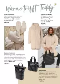 Tchibo Eduscho Flugblatt Seite 13: Teddy-Fäustlinge €14,99, Teddyfleece-Mantel €49,99