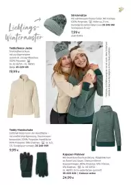 Tchibo Eduscho Flugblatt Seite 15: Strickmütze €7,99, Teddyfleece-Jacke €19,99
